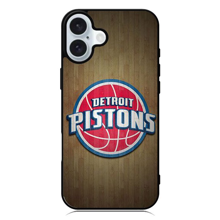 Detroit Pistons NBA iPhone 16 Case QC10925