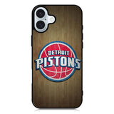 Detroit Pistons NBA iPhone 16 Plus Case QC10925
