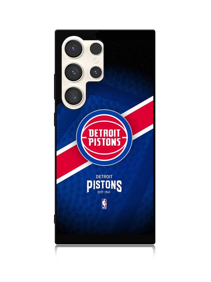NBA Detroit Pistons Samsung Galaxy S23 Ultra 5G Case QC10781