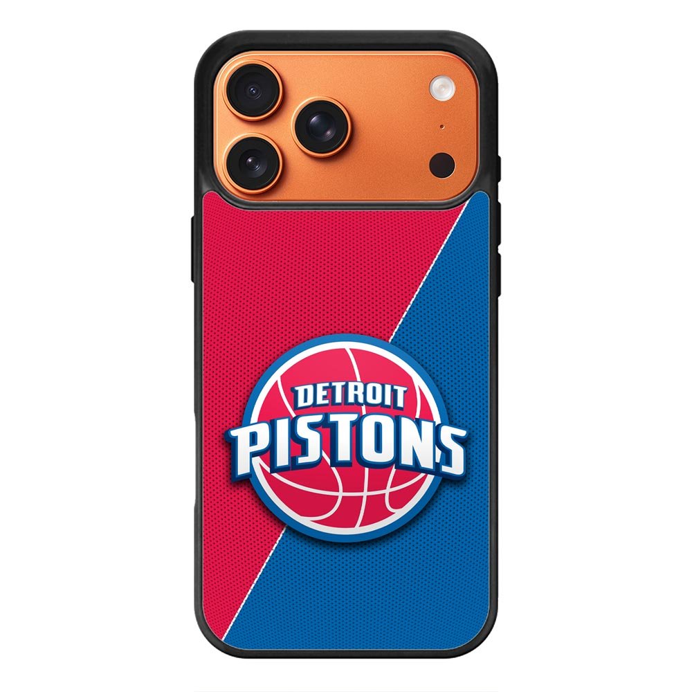 Red Blue Detroit Pistons iPhone 17 Pro Max Case OV10804