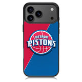 Red Blue Detroit Pistons iPhone 17 Pro Case OV10804
