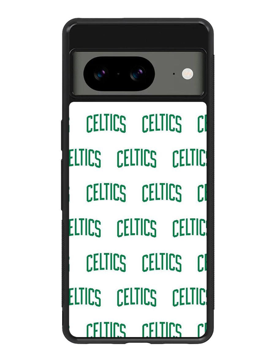 Celtics Pattern Logo Google Pixel 8A Case QC10917