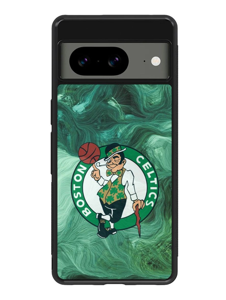 Marble Boston Celtics Google Pixel 8 Case QC10894