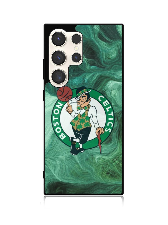 Marble Boston Celtics Samsung Galaxy S24 Ultra 5G Case OV10894