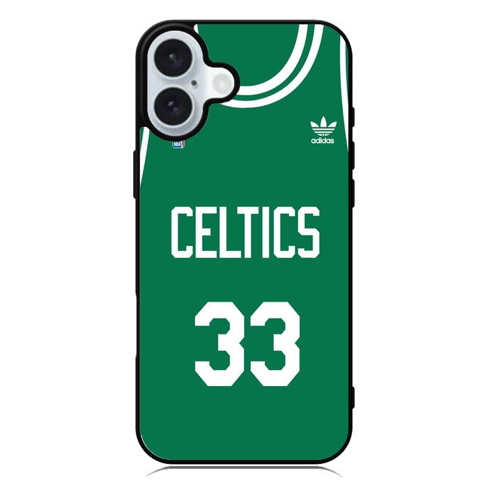 Celtics 33 Jersey iPhone 16 Case QC10915
