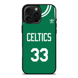 Celtics 33 Jersey iPhone 16 Pro Case OV10915