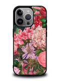 Floral Flower Pattern iPhone 16 Pro Max Case QC10566