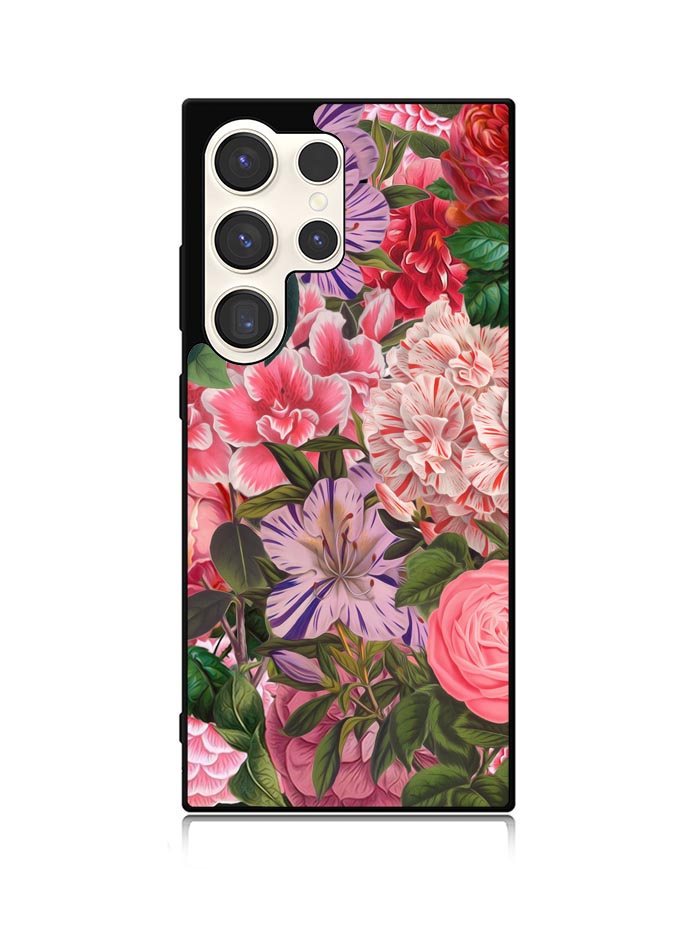 Floral Flower Pattern Samsung Galaxy S23 Ultra 5G Case QC10566