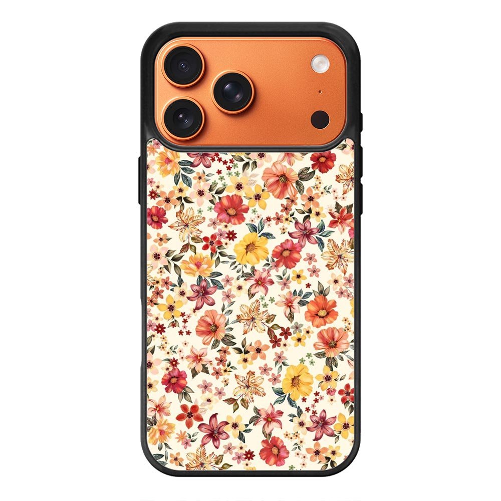Floral Flower Vintage iPhone 17 Pro Max Case OV10567