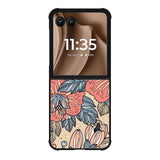 Floral Flower Motorola Moto RAZR Plus 2025 Case OV10564