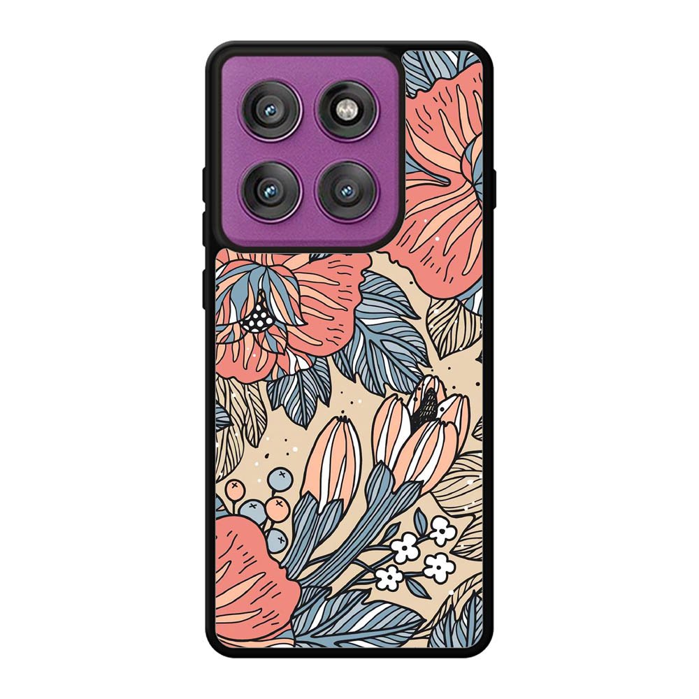 Floral Flower Motorola Moto Edge 60 Pro Case QC10564