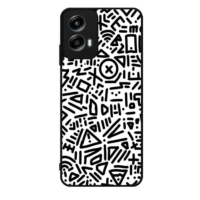 Abstract Line Motorola Moto G Play 2024 Case OV10627