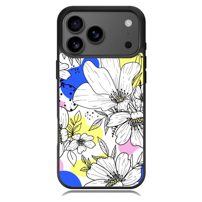 Floral Flower Color Samsung Galaxy S26 Case OV10565