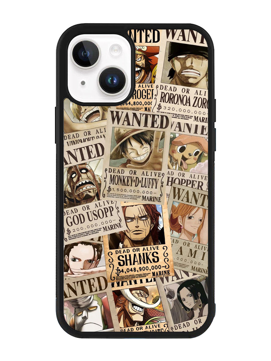 Wanted One Piece iPhone 15 Plus Case OV10467