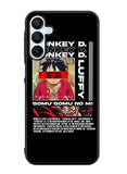Monkey D luffy Gomu GOmu No Samsung Galaxy A15 5G Case OV10502