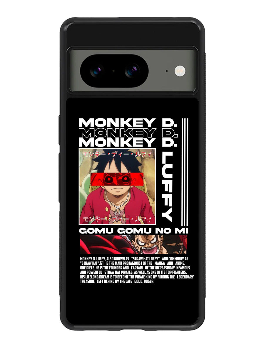 Monkey D luffy Gomu GOmu No Google Pixel 8 Case QC10502