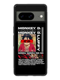 Monkey D luffy Gomu GOmu No Google Pixel 8 Case QC10502