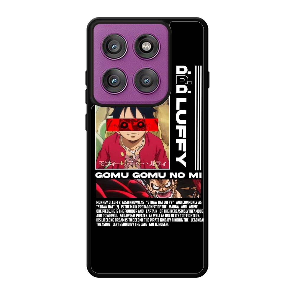 Monkey D luffy Gomu GOmu No Motorola Moto Edge 60 Pro Case QC10502