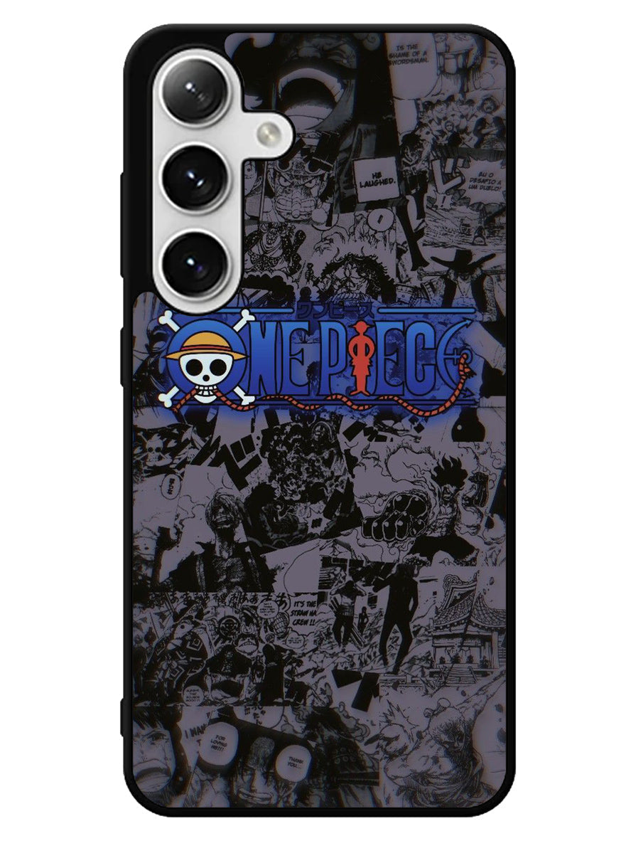 One Piece Comics Logo Samsung Galaxy S25 5G Case