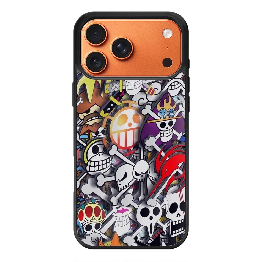 Logo Pirates One Piece iPhone 17 Pro Max Case QC10617