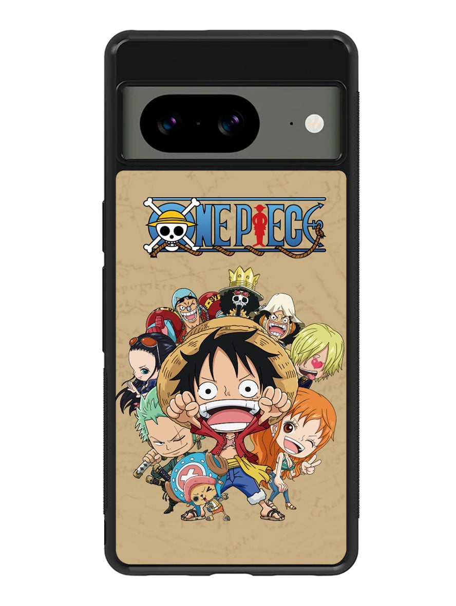 One Piece Anime Character Kawai Google Pixel 8A Case QC10521