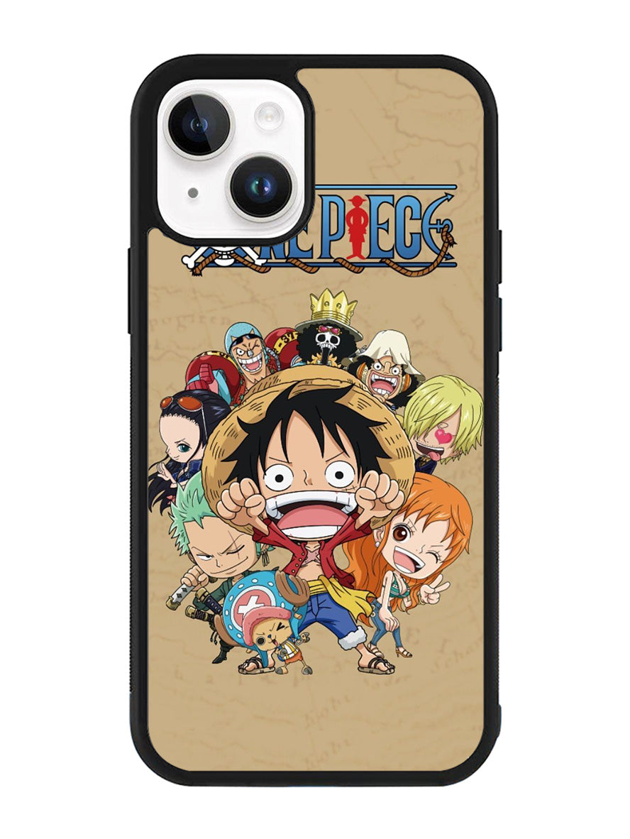 One Piece Anime Character Kawai iPhone 15 Case OV10521