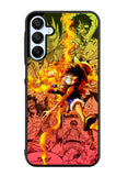 Fire Luffy One Piece Samsung Galaxy A15 5G Case OV10563