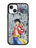 One Piece Comics Luffy iPhone 15 Plus Case OV10524