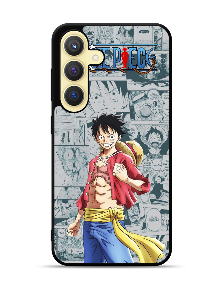 One Piece Comics Luffy Samsung Galaxy S24 FE 5G Case OV10524