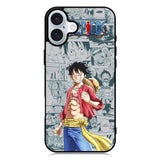 One Piece Comics Luffy iPhone 16 Case QC10524
