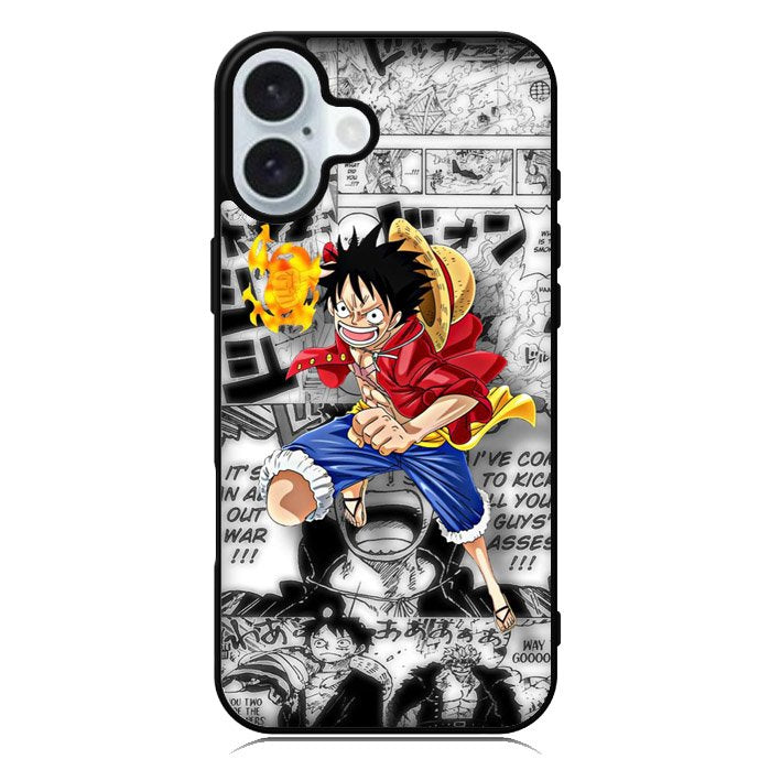 Monkey Luffy One Piece iPhone 16 Case QC10505