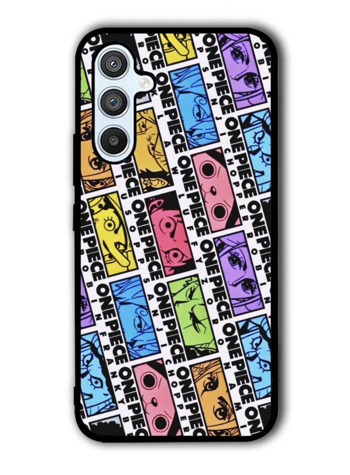 One Piece Sticker Face Samsung Galaxy A14 5G Case QC10530