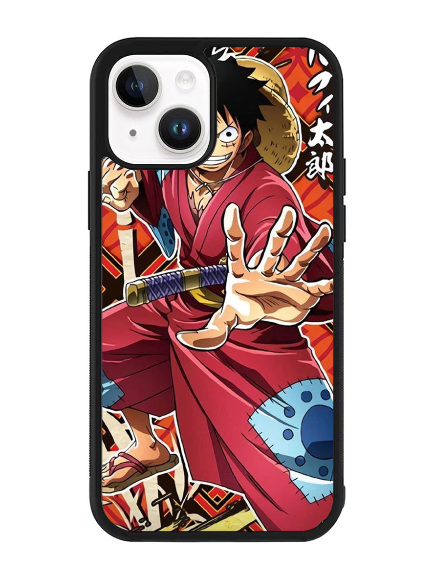 Luffy Arc Wano Kaido iPhone 14 Plus Case QC10473