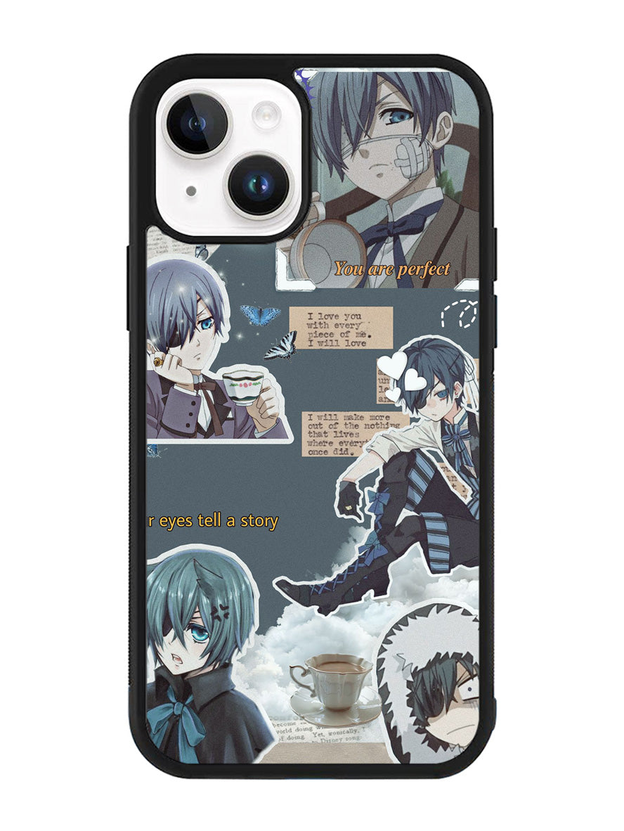 Ciel Phantomhive Anime iPhone 15 Case OV10694