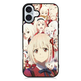 Nishikigi Chisato Lycoris Recoil iPhone 16 Plus Case QC10519