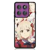Nishikigi Chisato Lycoris Recoil Motorola Moto Edge 2025 | Moto Edge 60 Fusion | Moto Edge 60 Pro Case OV10519
