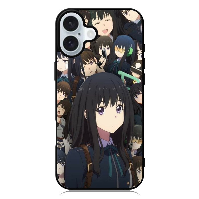Lycoris Recoil Takina iPhone 16 Plus Case QC10481