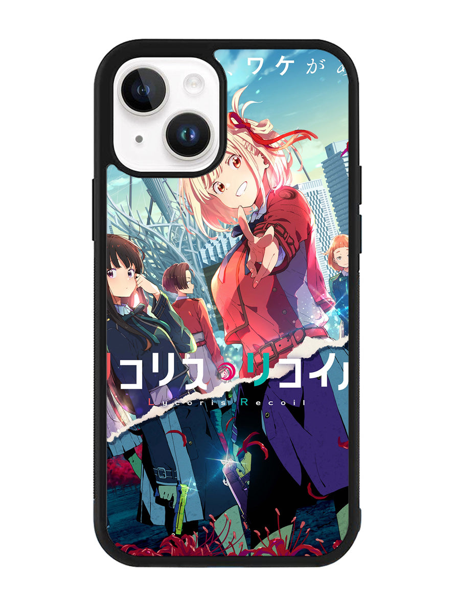 Anime Lycoris Recoil iPhone 14 Case QC10634