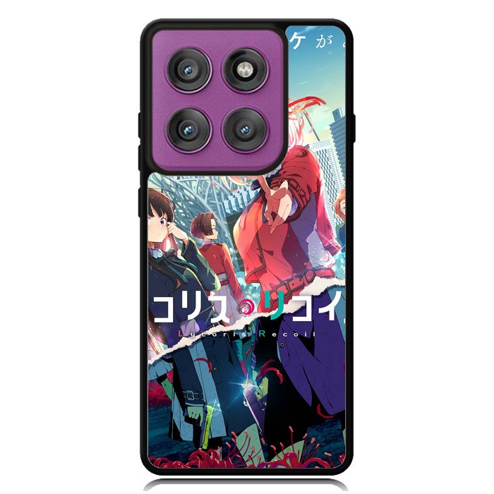 Anime Lycoris Recoil Motorola Moto Edge 2025 | Moto Edge 60 Fusion | Moto Edge 60 Pro Case OV10634