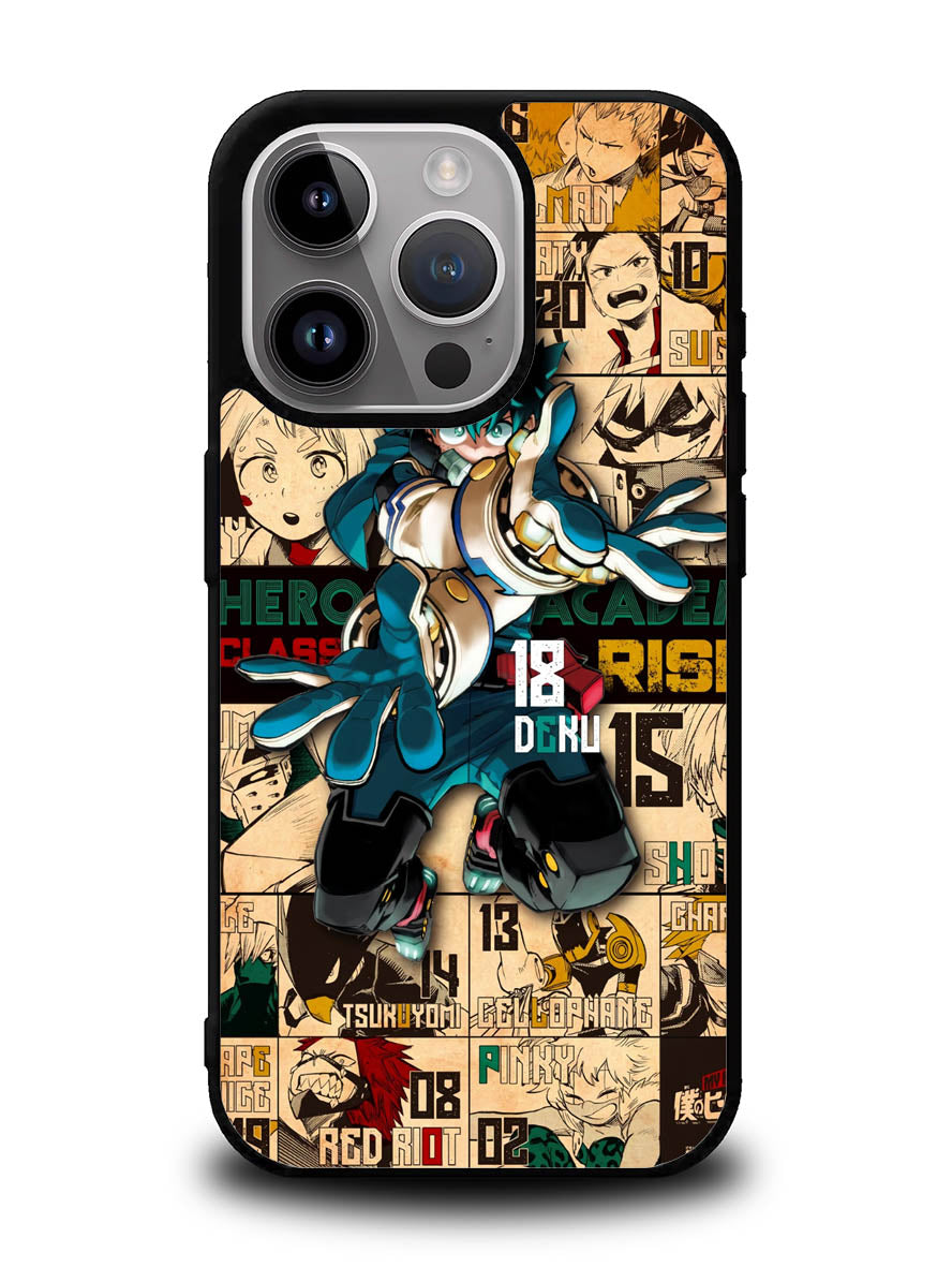 Deku BNHA iPhone 15 Pro Case OV0096