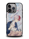 anime boy with cat iPhone 14 Pro Max Case QC0097