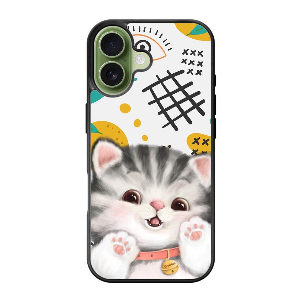Aesthetic Cat Cute FLO0504 iPhone 17 Case