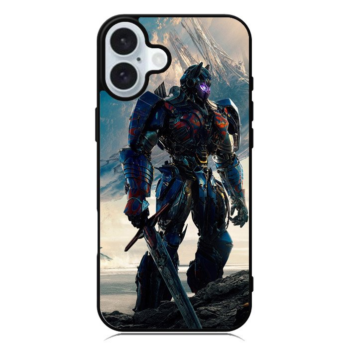 Optimus Prime Transformers The Last Knight iPhone 16 Plus Case