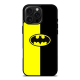 Batman Logo Yellow Black iPhone 16 Pro Max Case OV0112