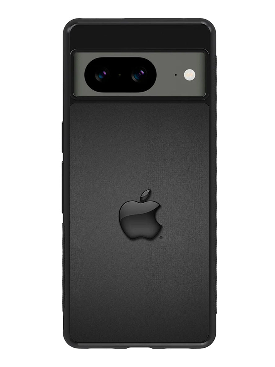 Apple Logo Black Google Pixel 8 Case QC0134