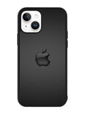 Apple Logo Black iPhone 14 Plus Case QC0134