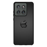 Apple Logo Black Motorola Moto Edge 2025 Case OV0134