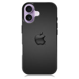 Apple Logo Black iPhone 17 Case OV0134