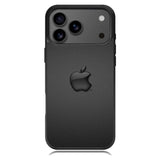 Apple Logo Black iPhone 17 Pro Case OV0134