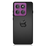 Apple Logo Black Motorola Moto Edge 2025 | Moto Edge 60 Fusion | Moto Edge 60 Pro Case OV0134